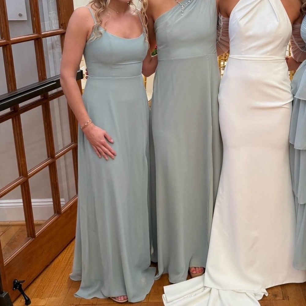 Birdy Grey Sage Bridesmaid Dress - Picture 2 of 4